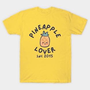 Pineapple Lover Since 2015 T-Shirt